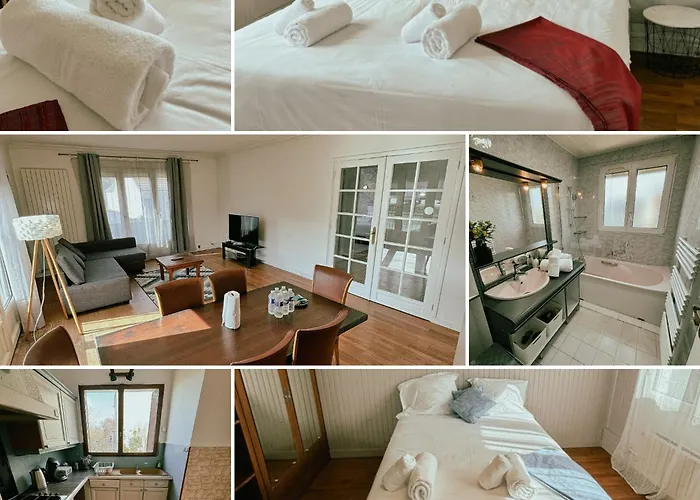 Duplex Avec Jardin - Proche Paris - Disneyland - Rer -
